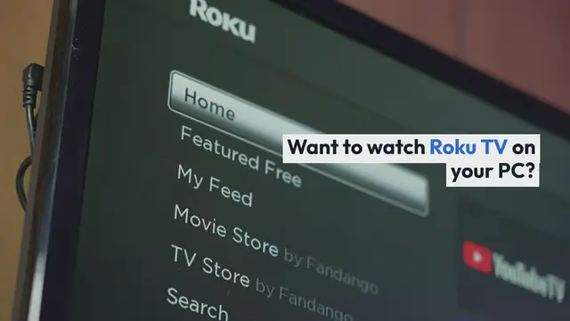 'Video thumbnail for How to watch Roku TV on PC'