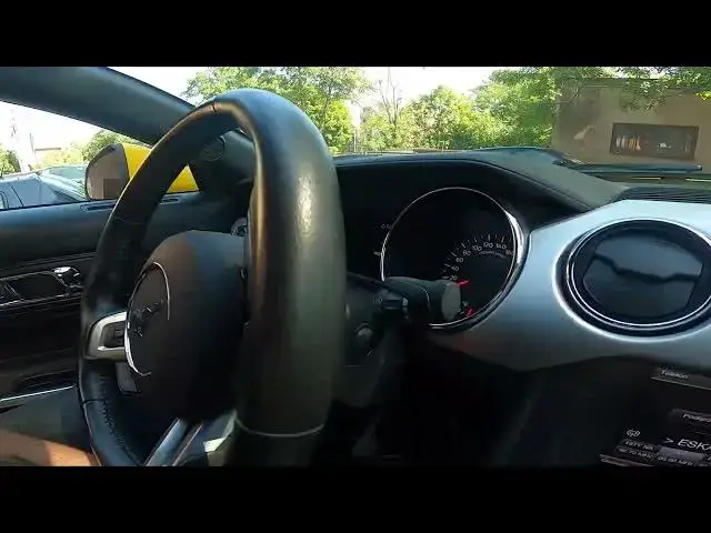 'Video thumbnail for How to Adjust Steering Wheel Position in Ford Mustang VI ( 2014 – now )'