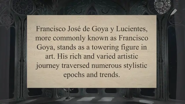 'Video thumbnail for Francisco Goya – Artistic Style And Art Movements'