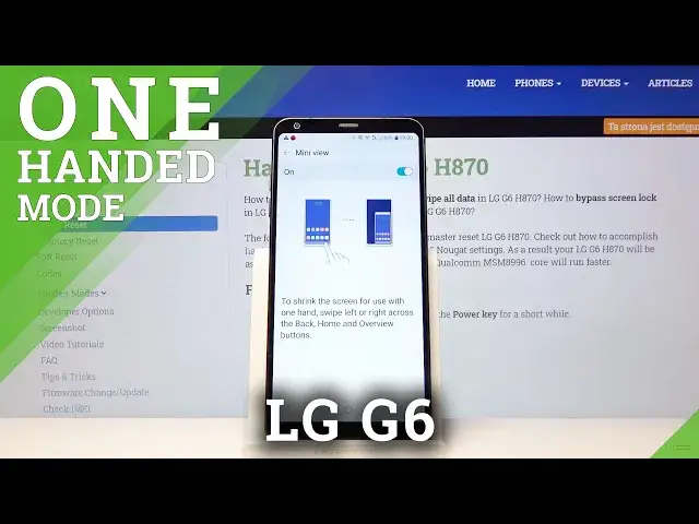 'Video thumbnail for How to Activate One Hand Mode in LG G6 - Resize Android Display'