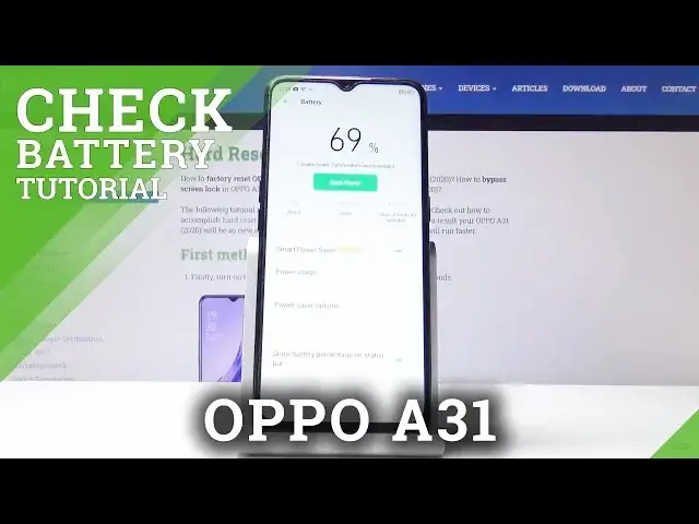 'Video thumbnail for How to Activate Battery Percentage in OPPO A31 (2020) – Show Battery Level'