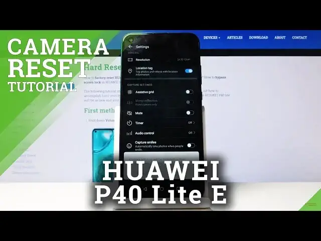 'Video thumbnail for How to Reset Camera Settings in HUAWEI P40 Lite E – Fix Camera Problems'