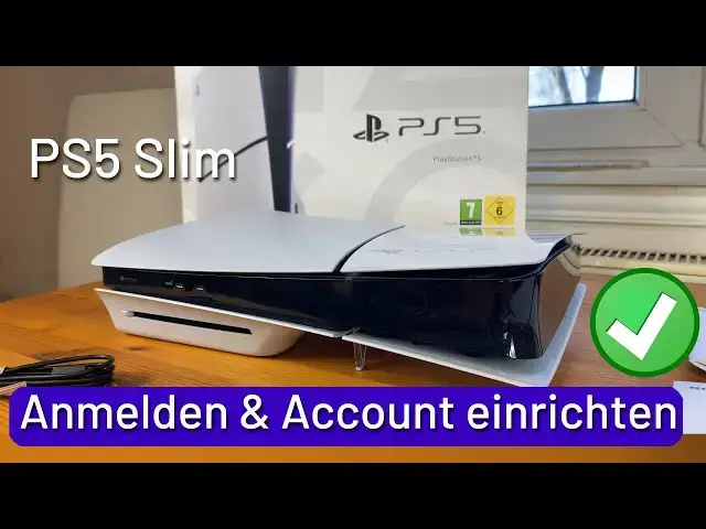 'Video thumbnail for PS5 Slim anmelden - Account einrichten 2025'