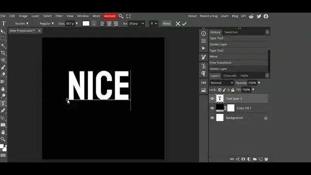 'Video thumbnail for How To Create 3D Text in Photpea l Easy canva l Photopea tutorial'