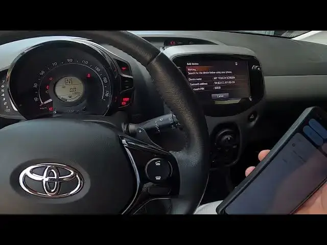 'Video thumbnail for How to Pair Smartphones with System via Bluetooth in Toyota Aygo II ( 2014 – 2021 )'