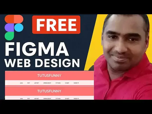 'Video thumbnail for Free Figma Web Design Tutorial in Tamil'