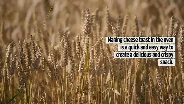 'Video thumbnail for How To Make Cheese Toast In Oven'