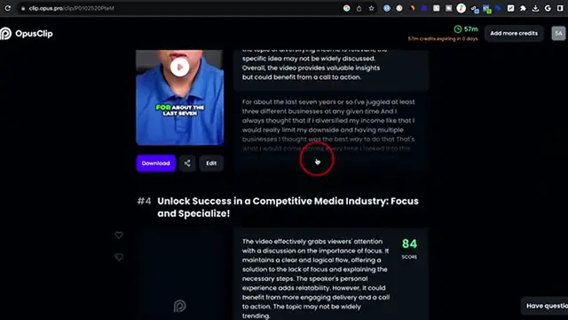 'Video thumbnail for Opus Clip AI Create Viral Short Clips from Longer Videos Automatically'