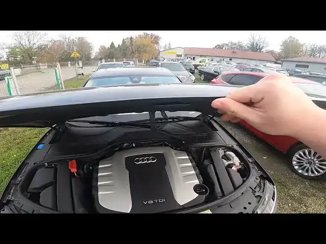 'Video thumbnail for How to Lift the Hood Up in AUDI A8 D4 ( 2010 – 2017 ) - Open Bonnet by Lever'