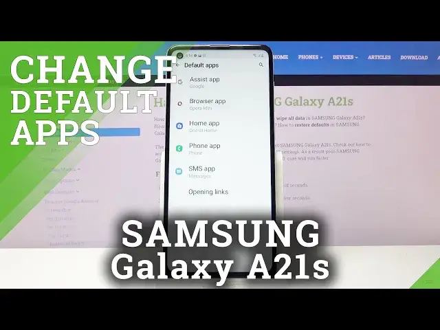 'Video thumbnail for How to Find Default Apps in SAMSUNG Galaxy A21s – Default App Section'