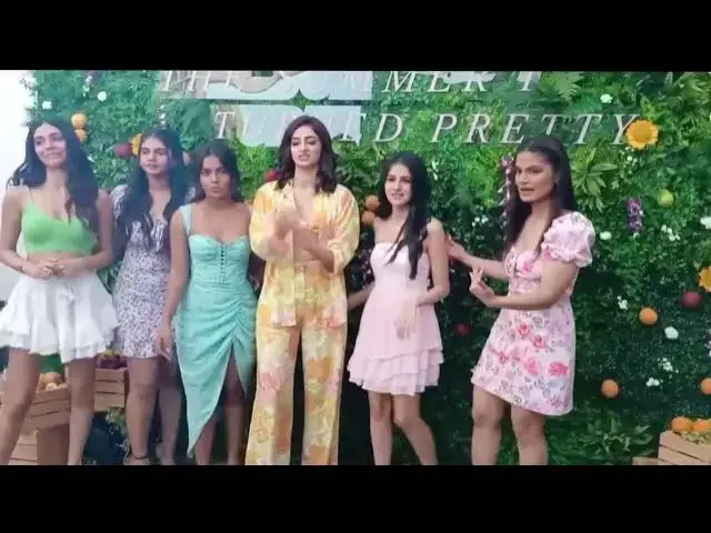 'Video thumbnail for Ananya Panday Promotes Amazon Prime Video’s Show ‘The Summer Turned Pretty’'