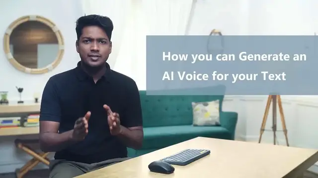 'Video thumbnail for How to Generate Your Own Voice - Text to Speech'