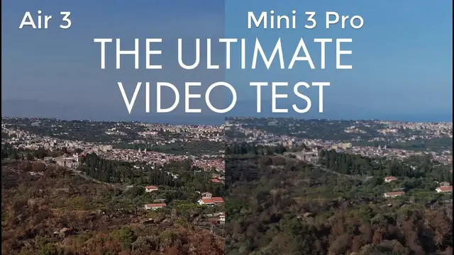'Video thumbnail for DJI Air 3 vs. Mini 3 Pro Video Quality, Which One To Buy For Footage?'