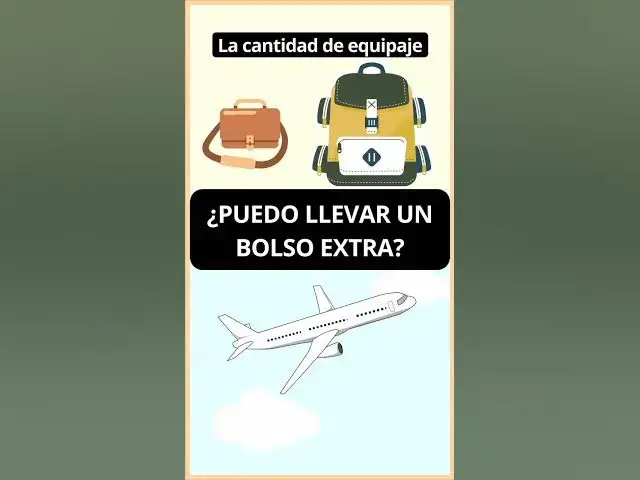 'Video thumbnail for ¿Puedo llevar un bolso además del accesorio personal?'