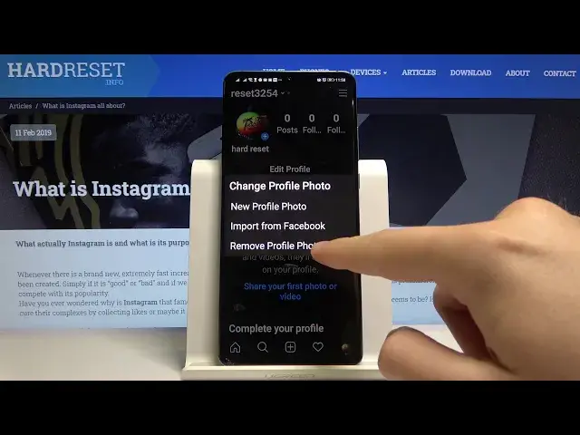 'Video thumbnail for How to Remove Profile Picture on Instagram?'