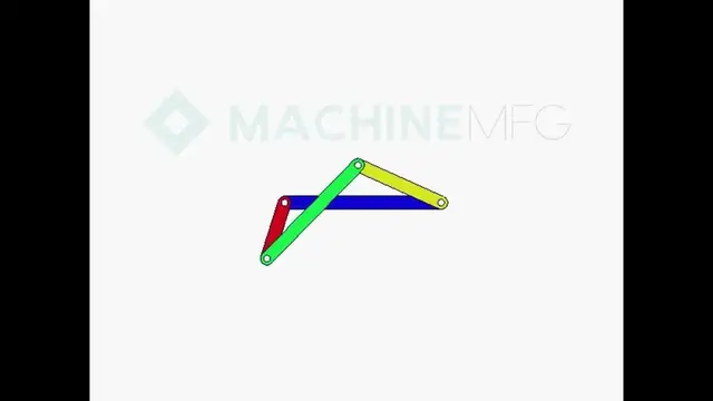 'Video thumbnail for 001 - Crank Rocker Mechanism'