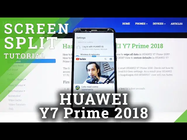 'Video thumbnail for How to Enter Split Screen in Huawei Y7 Prime 2018 - Dual Screen Feature'