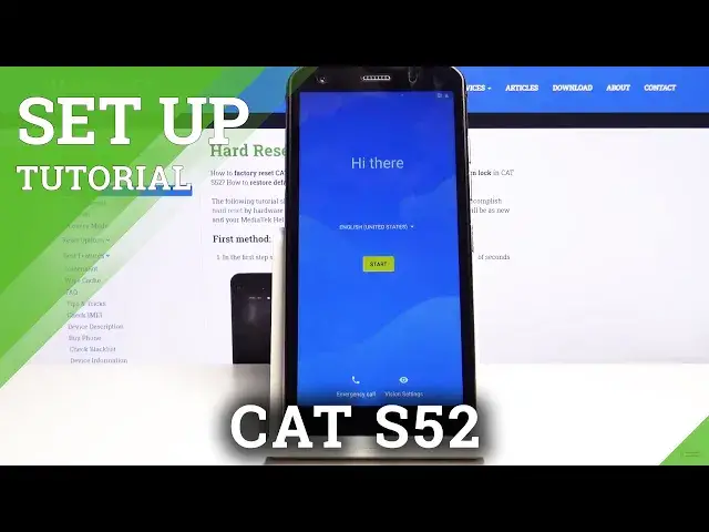 'Video thumbnail for How to Activate CAT S52 – Initial Set Up'
