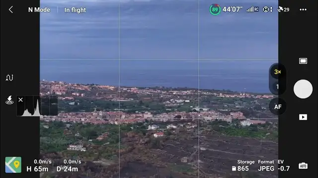 'Video thumbnail for DJI Air 3, manual Panorama with the telephoto lens'