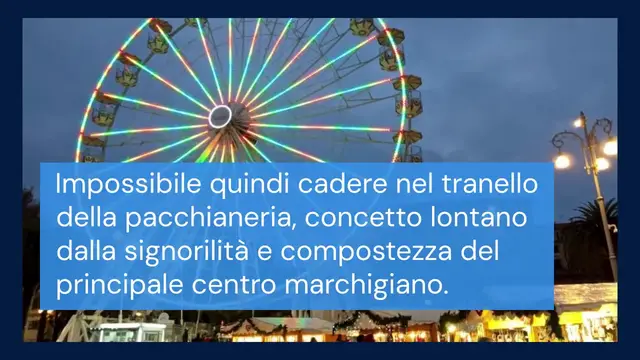 'Video thumbnail for Una sera ai Mercatini di Natale di Ancona'