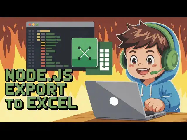 'Video thumbnail for Node.js SheetJS Tutorial to Export CSV File to Excel File Using xlsx Module in Terminal'