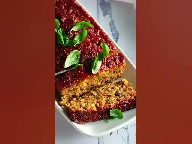 'Video thumbnail for Vegan Lentil Loaf #shorts'