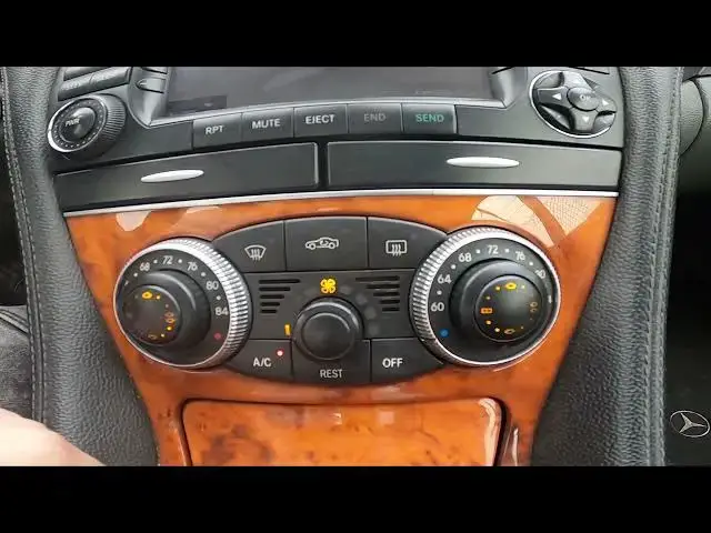 'Video thumbnail for How to Change Blowing Direction in Mercedes SL55 R230 ( 2001 – 2008 )   | Adjust Airflow Direction'