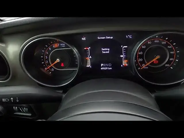 'Video thumbnail for How to Find Odometer on Speedometer Display in Jeep Wrangler IV ( 2018 – now )'