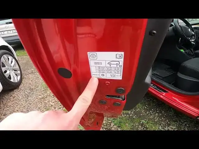 'Video thumbnail for How to Find Sticker With Recommended Tyre Pressure in Renault Clio IV ( 2012 – 2019 )'