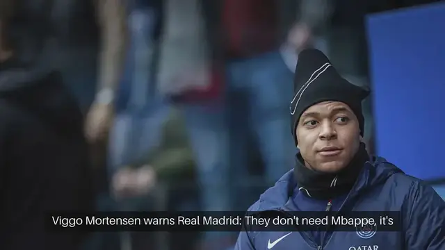 'Video thumbnail for Viggo Mortensen warns Real Madrid: They don't need Mbappe, it's only for Florentino's ego'