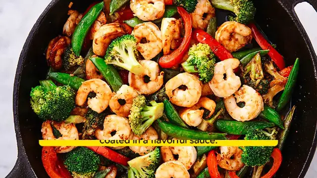 'Video thumbnail for Shrimp and Veggie Stir-Fry'