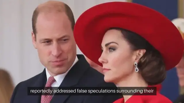 'Video thumbnail for Heartbroken Kate Middleton, Prince William ‘confront‘ false marriage speculation'