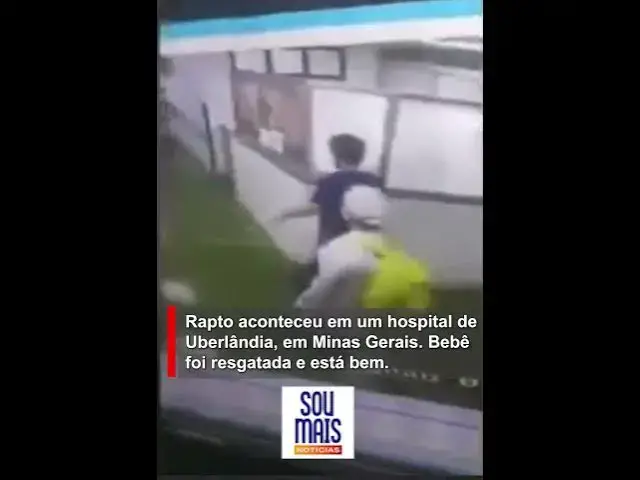 'Video thumbnail for Câmeras registram ação de médica ao sequestrar bebê recém-nascida de hospital em MG'