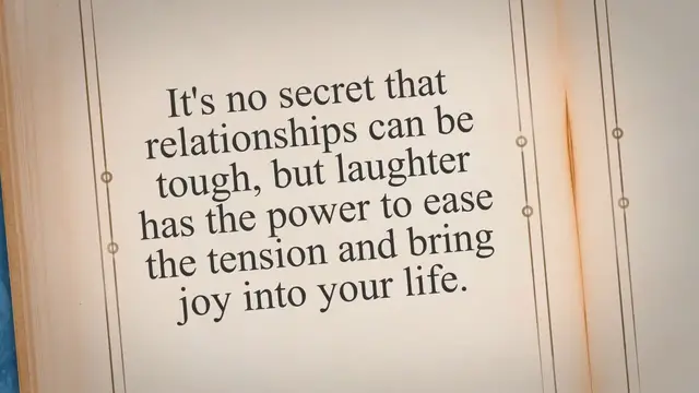 'Video thumbnail for Tickle His Funny Bone: The Power of Jokes and Quotes in Building a Stronger Relationship'