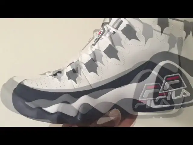 'Video thumbnail for Quick Look At The Fila Grant Hill 1 White Navy Red & Buy It Now'