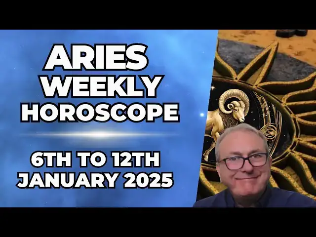 'Video thumbnail for Aries Weekly Horoscope 6th - 12th January 2025'