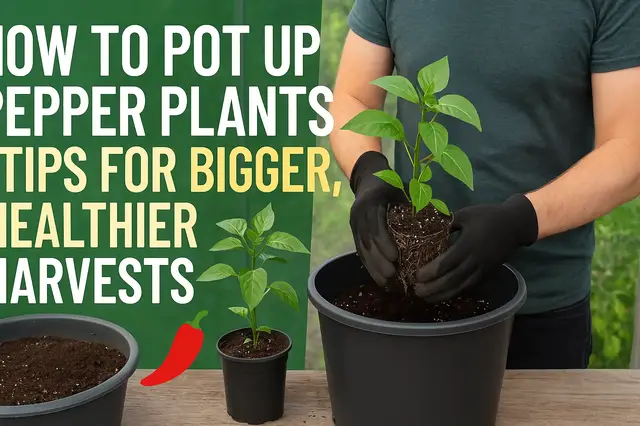 'Video thumbnail for How to Pot Up Pepper Plants | Tips for Bigger, Healthier Harvests'