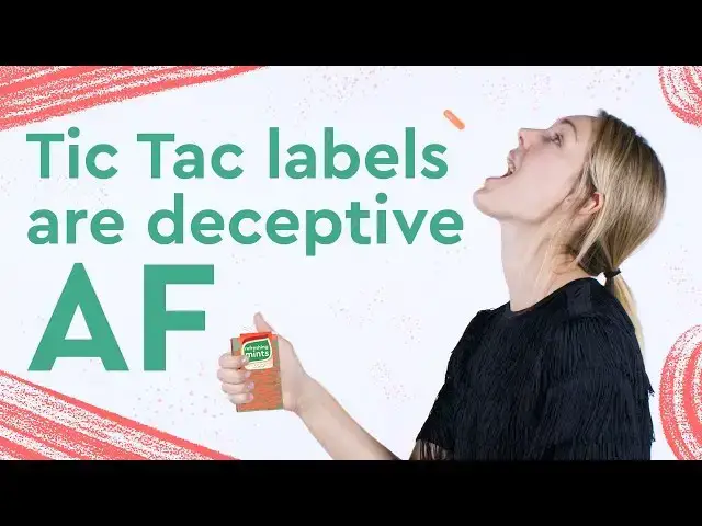 'Video thumbnail for Despite the Label, Tic Tacs are Almost Entirely Sugar'