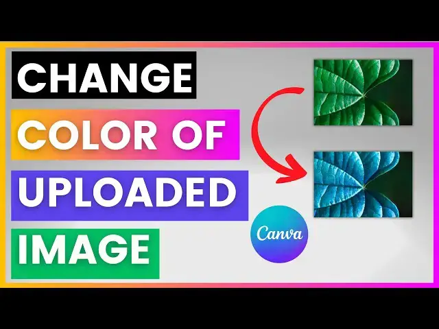 'Video thumbnail for How To Change Color Of Uploaded Image In Canva [in 2025]'
