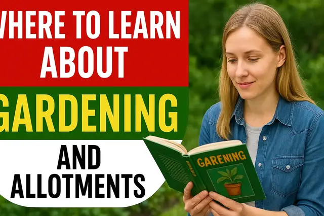 'Video thumbnail for Where to learn about Gardening and Allotments'