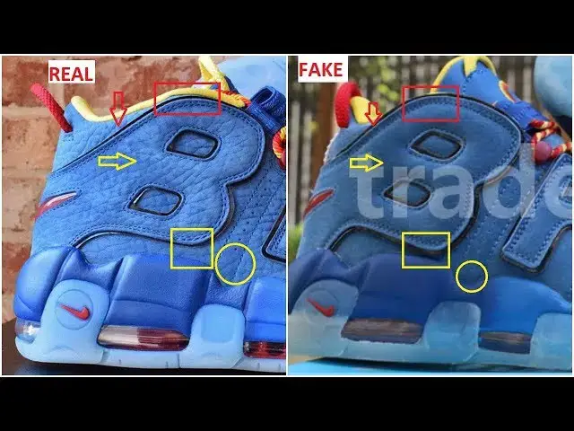 'Video thumbnail for Fake Nike Air More Uptempo Doernbecher Spotted- Quick Tips To identify Them'