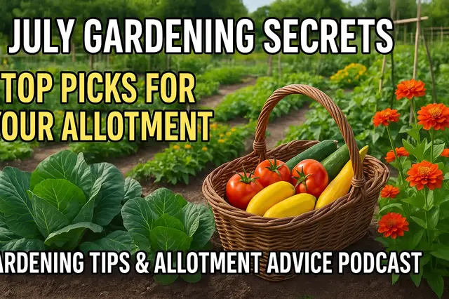'Video thumbnail for July Gardening Secrets: Top Picks for Your Allotment| Gardening Tips & Allotment Advice Podcast'