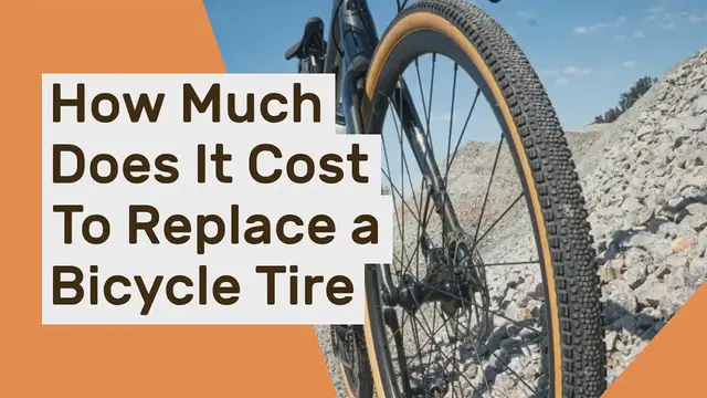 'Video thumbnail for How Much Does It Cost To Replace a Bicycle Tire'