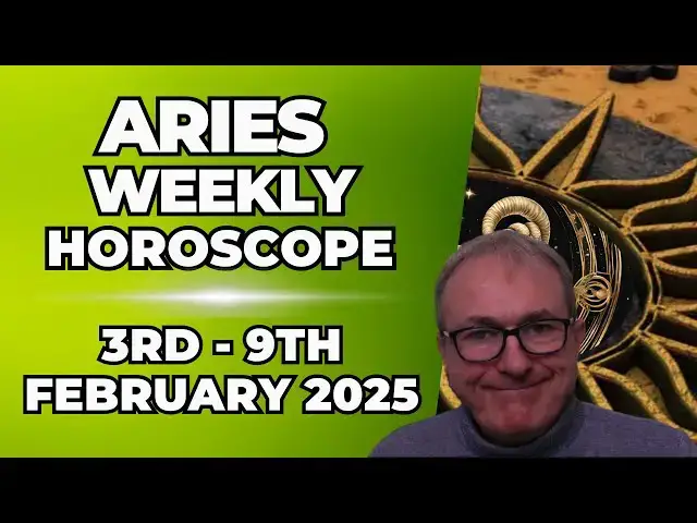 'Video thumbnail for Aries Weekly Horoscope 3rd - 9th February 2025 + Astrology insights'