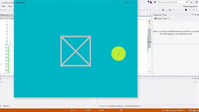 'Video thumbnail for Popup Control in UWP'