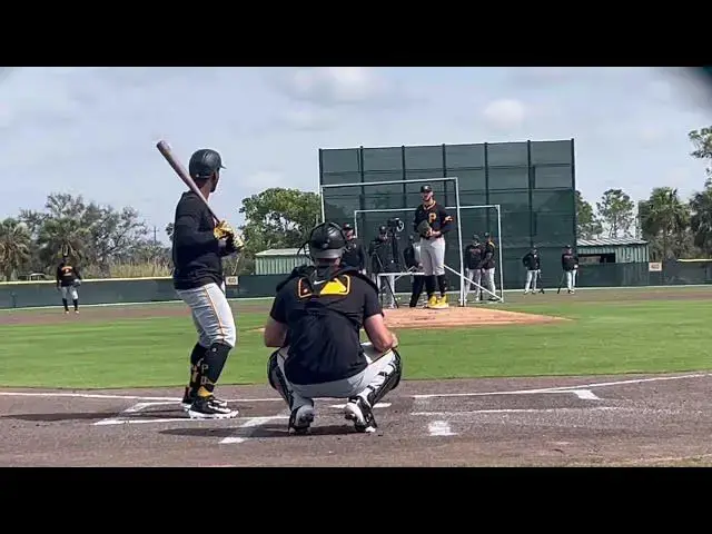 'Video thumbnail for Andrew McCutchen vs Paul Skenes Live Batting Practice with Boston Red Sox (2025 MLB Spring Training)'