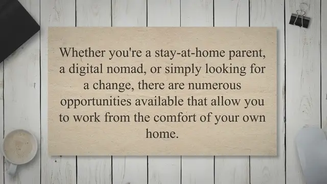 'Video thumbnail for Unlocking the Work at Home Dream: CHAT, Email Support + MORE Jobs!'