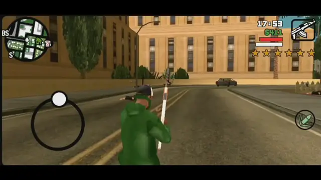 'Video thumbnail for GTA San Andreas Gameplay With Cheats On Android'
