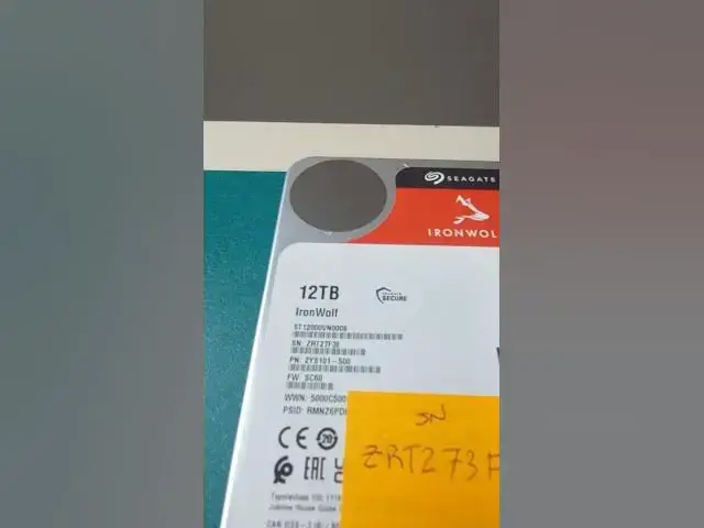 'Video thumbnail for 12TB + 12TB + 12TB #truenas #raid #seagate #ironwolf'