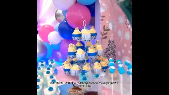 'Video thumbnail for Red velvet cake'